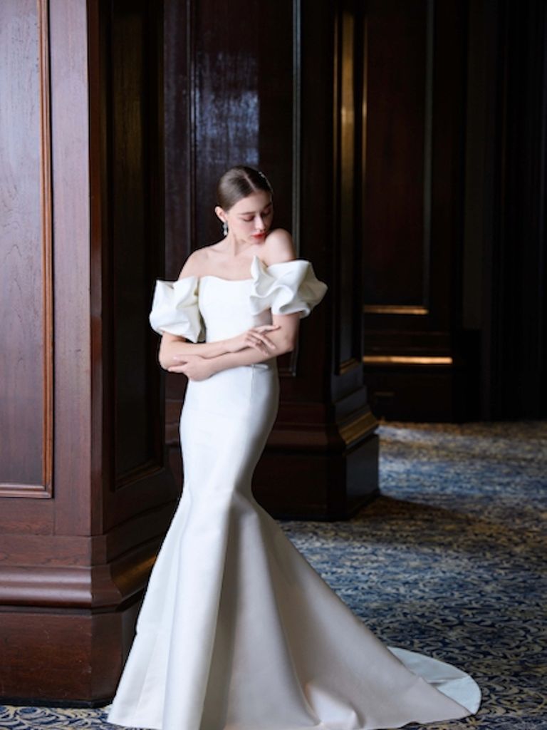 【みゃう】メリーマリー　ウエディングドレス メリーマリー ウェディングドレス マーメイドドレス ドラマティックに