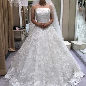 総レースがきれいなドレス