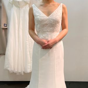 海外風ガーデンウェディングにぴったりのドレス