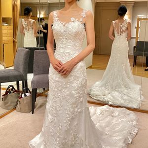 レースが上品で可愛いマーメイド