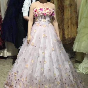 お花がたくさん可愛いドレス