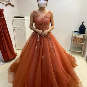 人気のテラコッタドレス