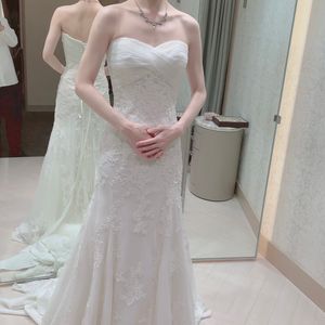 綺麗な印象のマーメイドドレス