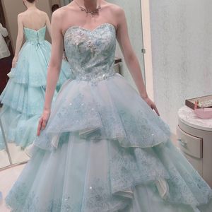 プリンセス気分になれるきらきら輝くドレス