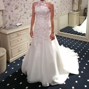 アメリカンスリーブ存在感のあるドレス