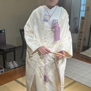 可愛らしい白無垢