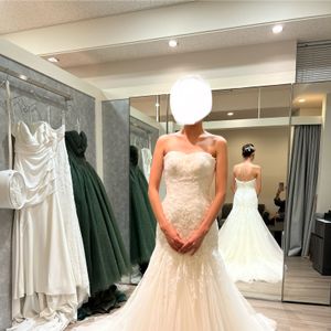 マーメイドドレスで高級感あり！