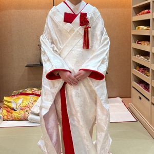 お花の白無垢