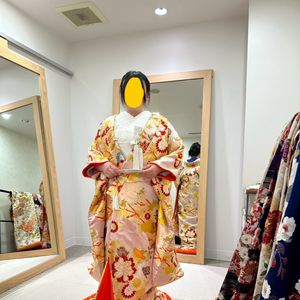 かわいい色打掛