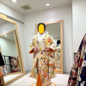 明るめの色打掛!