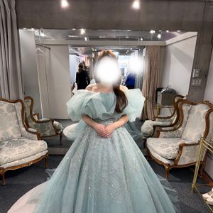 ふわきらグリーンドレス