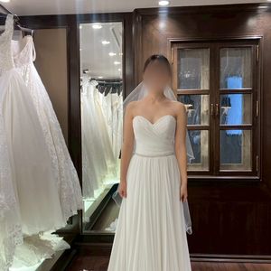 マーメイド感があるドレス アクセサリーで雰囲気変えられる