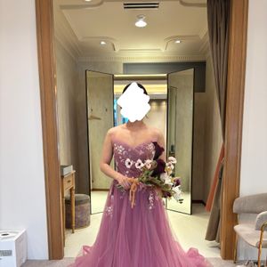 プリンセスようなキュートさを兼ね備えたドレス