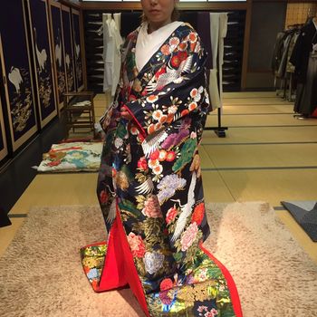 私の好きな色の組み合わせとゴージャスな柄