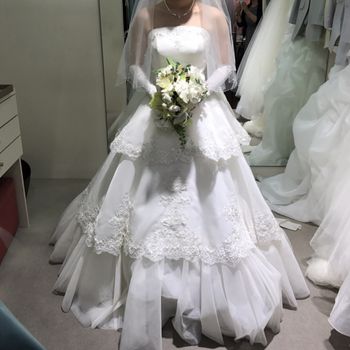 写真映え抜群のドレス