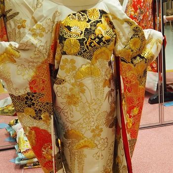 ゴージャス感のある色打掛