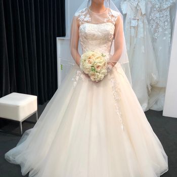 デザインがとても可愛いドレスです