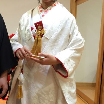 白無垢のような色打掛
