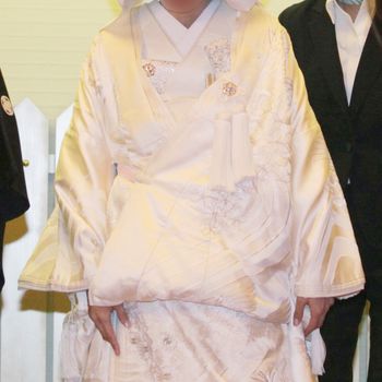 大人かわいい純白の白無垢