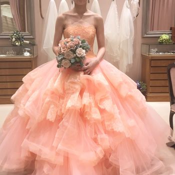 ボリュームたっぷりプリンセスライン