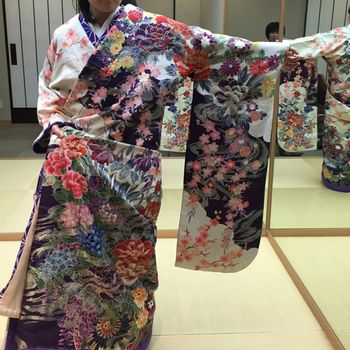 かっこいい色打掛