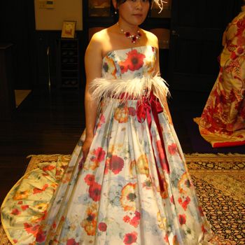 水彩画のようなプリント