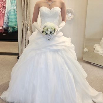 ハートカットプリンセスドレス