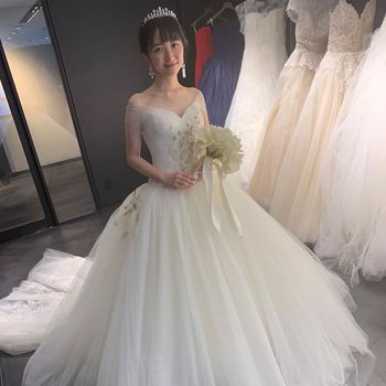 プリンセスって感じのドレス