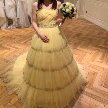 華やかなプリンセスを連想させるドレス