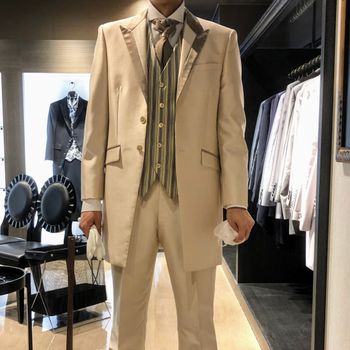 ザ・新郎感溢れるタキシード