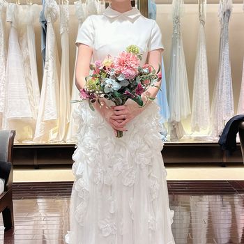 スレンダーな個性派ドレス