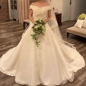 結婚式 パーティー フリル アシンメトリー ウエディングドレス uwcolor639_1.jpg