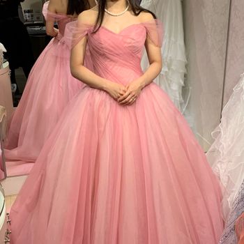 ふわふわが可愛いプリンセスドレスです！