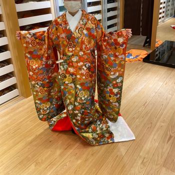 ゴージャス色打掛