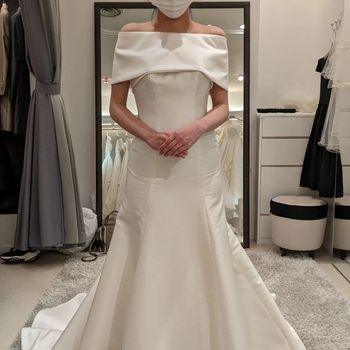 ハリ感のあるソフトマーメイドが品の良さを演出してくれる