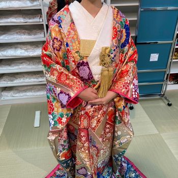 グラデーションが美しい衣装