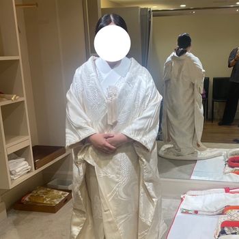トラディショナルな白無垢