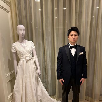 シックで落ち着いたタキシードです！