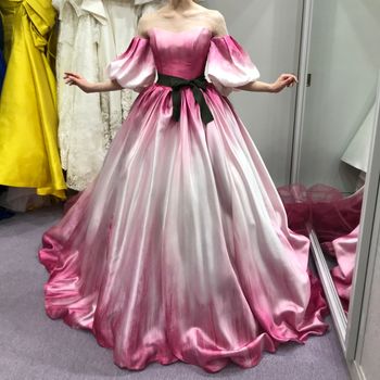 チューリップデザインが可愛いドレス
