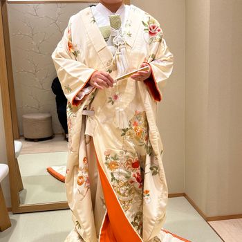 落ち着きと品のある打掛