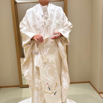鶴の白無垢