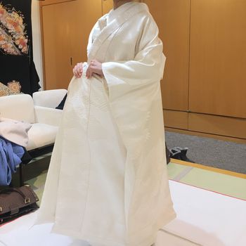 呉服屋の白無垢