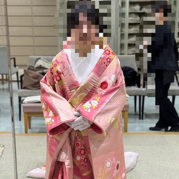 おちついた印象の色打掛