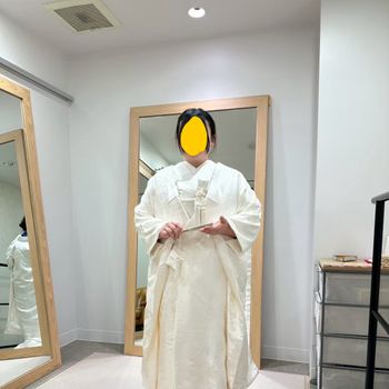 白無垢で肌触りご良く、他のと比べ着用した時に軽めのもの