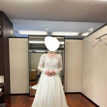 長袖で大人っぽく