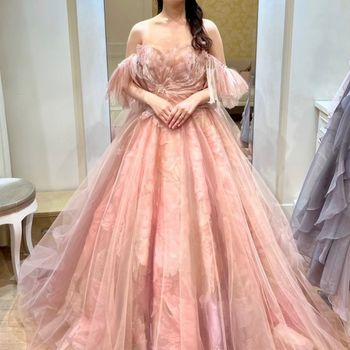 ANNA SUI(アナスイ)のドレス。キラキラした部分は少ないですが