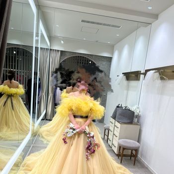 透明感あふれるドレス