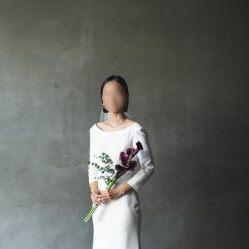 シンプルだけど洗練されているドレス