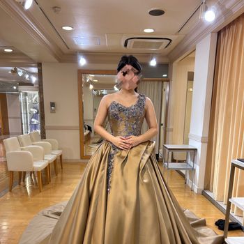 王妃感のあるドレス