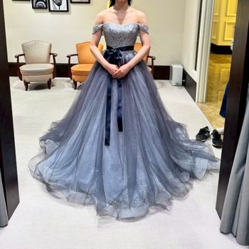 ブルーグレードレス